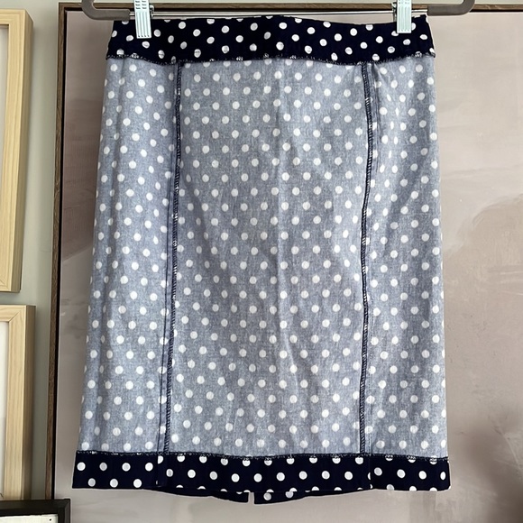 Pixley Polka Dot Pencil Skirt, Size M - Picture 12 of 13